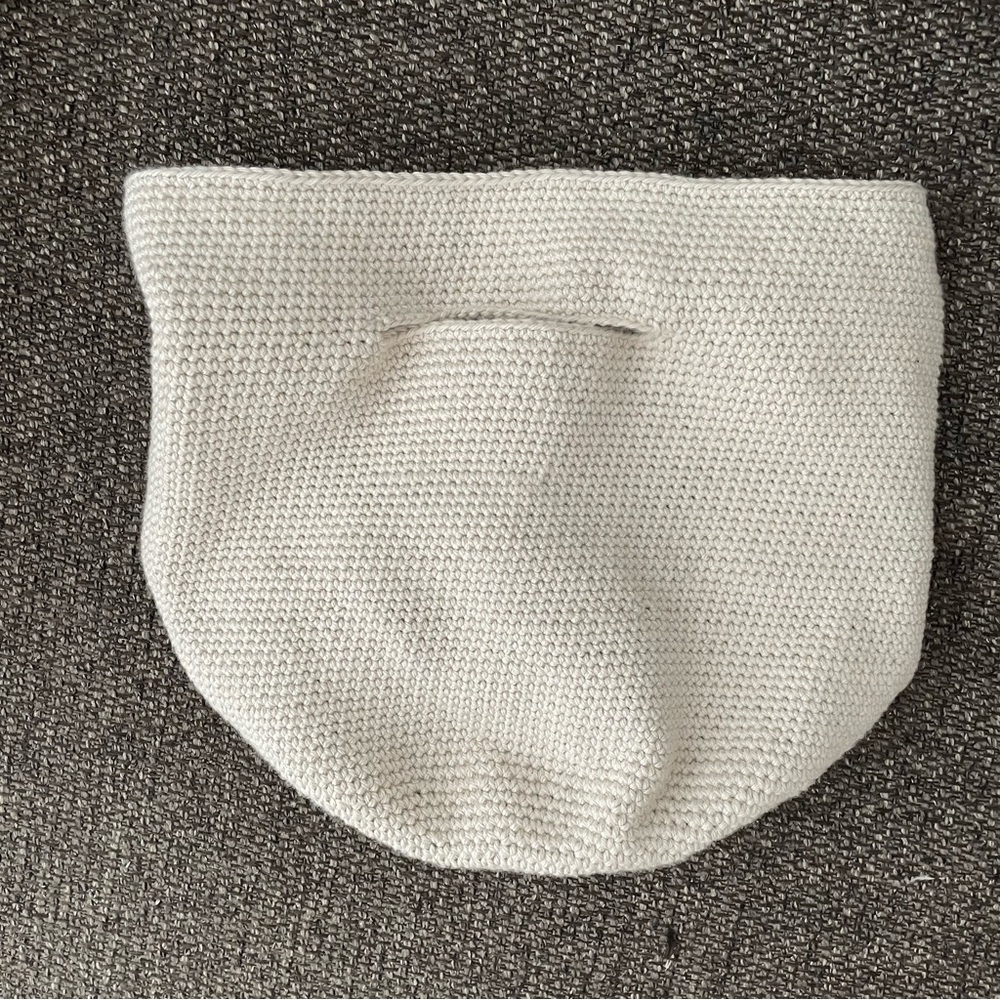 Handmade Cotton Crochet Bowl Bag